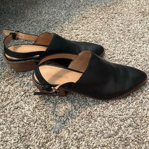 Madewell the Jess sling back mule